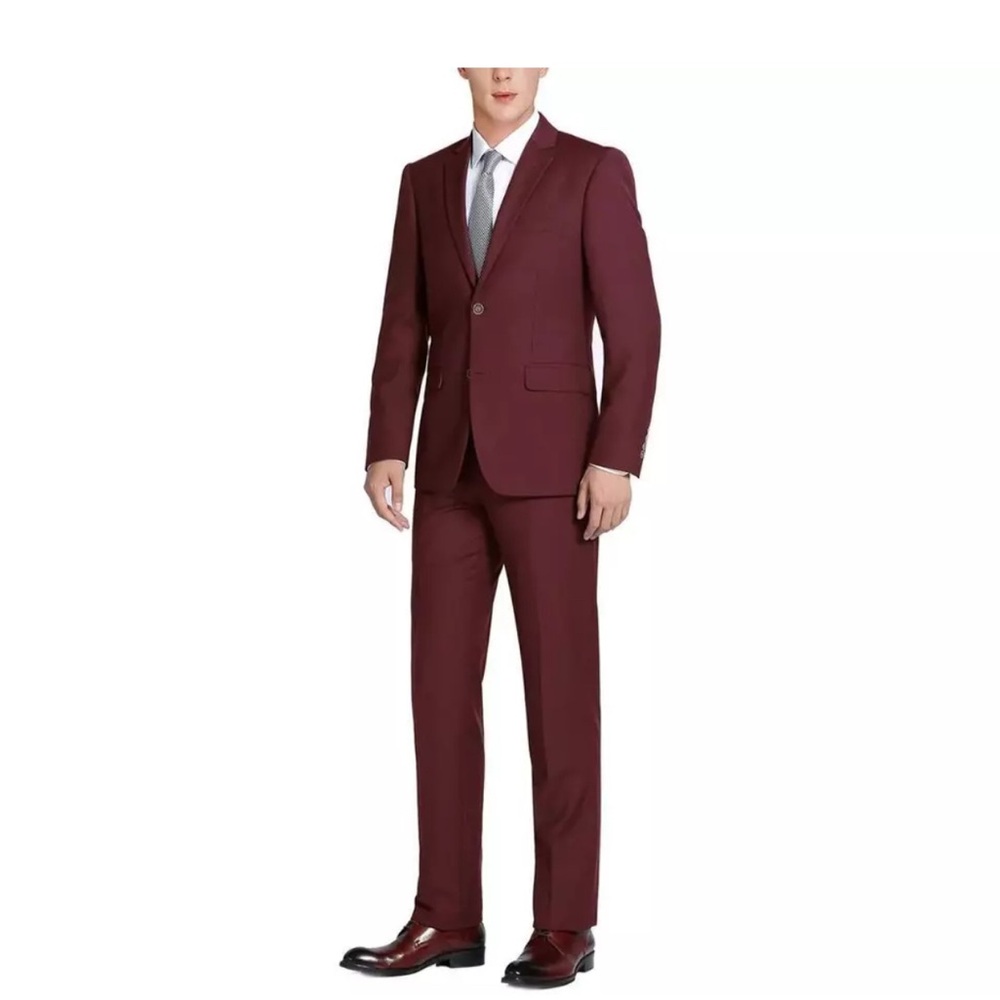 RENOIR SUIT - Maroon color 46R - 44